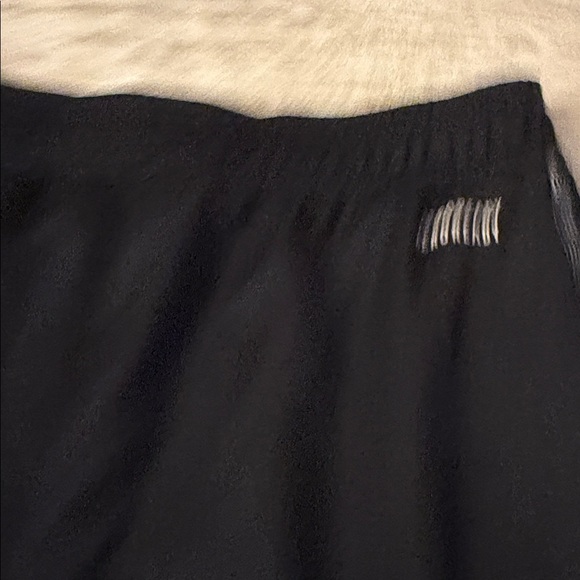 Adidas Black Track Pants with Cream Logo - Picture 8 of 12